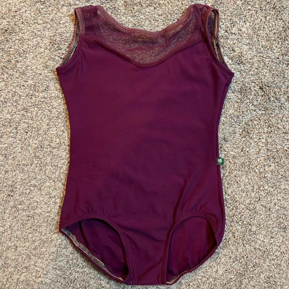 Lucky Leotard Adult Small tank with mesh accents